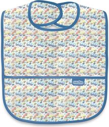 Bavetă cu 2 fete și buzunar BabyJem 24x35 cm Culoare Galben