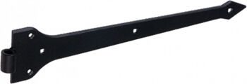 Balama poartă tip curea ZAP negru 400x4 mm