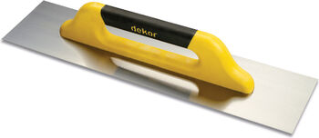 Gletiera profesionala Dekor inox mâner închis ergonomic 400 x 120 mm