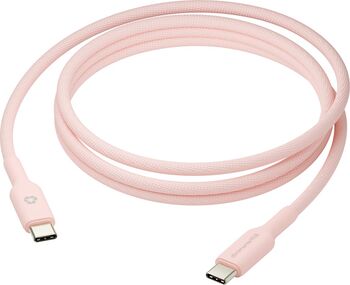 Accesoriu mobil BRD Cable 1.5m USB-C la USB-C 60W PNK