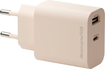 Accesoriu mobil Incarcator de perete EU USB-C 20W+USB-A 18W BGE