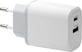 Accesoriu mobil Incarcator de perete USB-C 30W + USB-A 18W