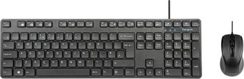 Tastatura și mouse combo cu fir
