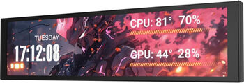 IPS DarkFlash de 9,2" model V92 (negru)