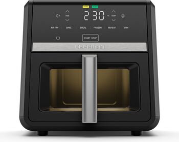 TurboFry Touch Digital Air Fryer, XL 8.5L, DC Motor, Window