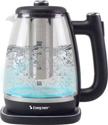 Fierbător electric cu filtru pentru ceai 1.8L Beper P101BOL200
