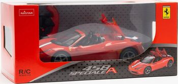 Mașina Cu Telecomanda Ferrari 458 Speciale A Roșu Scară 1 La 14