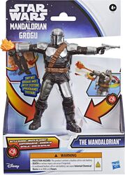 Star Wars Mandalorianul Și Grogu Set Figurina Mandalorianul Cu Sunete De Lupta Și Accesorii