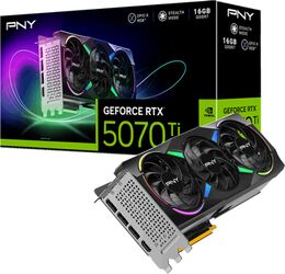 PNY Technologies GeForce RTX 5070 Ti 16GB GDDR7 256 bit PNY Argb Epic-x