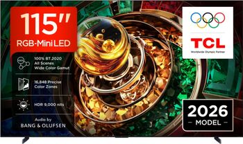 RGB-Mini LED TCL Smart 115RM9L Seria RM9L 115 inch Ultra HD 4K Black