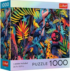 Puzzle Trefl 1000 Colecția Sua In Jungla Poster Inclus