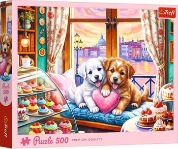 Puzzle Trefl 500 Iubire De Cățeluș