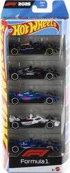 Set 5 Mașini Hot Wheels Formula 1 2025