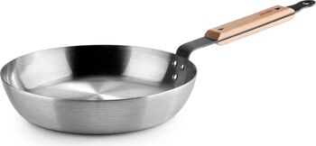 Tigaie Ibili Karbonsteel, oțel carbon,24 cm, argintiu/mar — imaginea 2