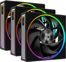 Set 3 ventilatoare ID-Cooling MF-1230 120mm iluminare aRGB