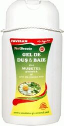 Gel dus&baie cu musetel 300ml Favisan
