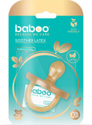 Suzeta Rotunda din Latex Baboo - 0 luni+