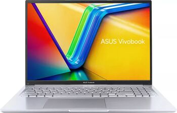 Laptop 16" Asus VivoBook 16 AMD Ryzen 7 170 (20MB 4.75GHz) 16GB DDR5 1TB SSD AMD Radeon layout DE argintiu