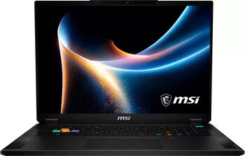 Laptop gaming 18" MSI Stealth 18 HX Intel Ultra 9 290HX Plus (36MB 5.5GHz) 32GB DDR5 2TB SSD RTX 5080 16GB A2WI-087 Layout Germană negru