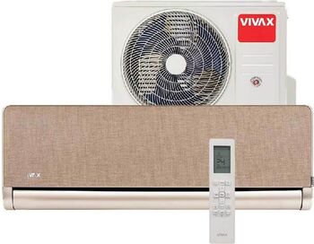 Aparat de aer condiționat Vivax H+Design 18000 BTU Inverter Wi-Fi Ionizator Turbo Mod ECO Auriu