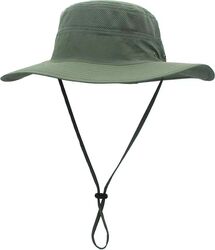 Palarie Unisex Respirabila pentru Camping si Drumetie in Natura Protectie UV Pristyle® Marime Unica Verde Militar