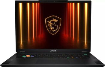 Laptop gaming 18" MSI Stealth 18 HX Intel Ultra 9 275HX (36MB 5.4GHz) 64GB DDR5 2TB SSD RTX 5080 16GB A2XWIG-042 Windows 11 Pro Layout DE