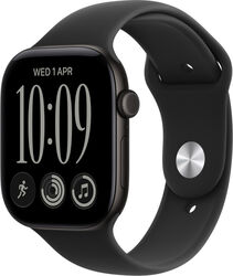 SmartWatch Apple Watch Series 12 Cellular GPS 42mm Carcasa Aluminium Black Black Sport Band - S/M