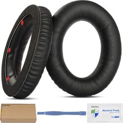 Set 2 bureți pentru căști HyperX Cloud Revolver / Revolver S Gaming Over-Ear - Negru - Spumă cu memorie - Piele ecologică