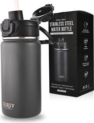 Sticla Termica NEUREFY 500 ml Inox Pai Detasabil Capac Antiscurgere Gri
