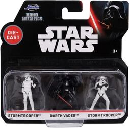 Jada Star Wars Set 3 Nano Figurine Metalice 4cm