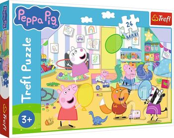Puzzle Trefl 24 Maxi Frumoasa Peppa Pig