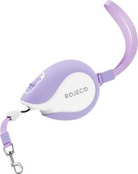 Lesa retractabila Rojeco Mini Pet 3 m (violet)