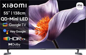 Televizor Mini LED Xiaomi S Pro 2026, 139 cm (55inch), Ultra HD 4K, Smart TV, WiFi, CI+