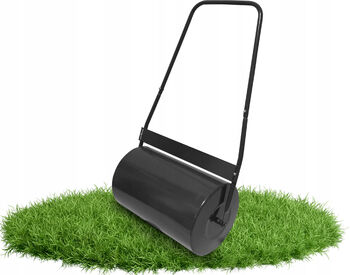 Rola manuala tavalug pentru nivelare gazon metal rezervor umplere apa sau nisip latime lucru 42 cm diametru 30 cm