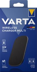 Varta Incarcator Rețea Wireless Charger MULTI, Quick Charge, 20W, Negru