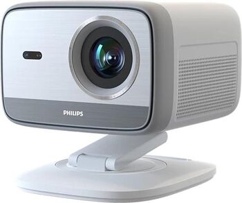 Videoproiector Philips NeoPix 444 Full HD 1920x1080 Contrast 1000:1 500 ANSI lumeni HDMI USB Difuzoare 2x5 W (Alb)