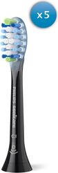 Philips | Toothbrush Heads | HX9045/88 Sonicare Premium Plaque Defence | Heads | For adults | Number of brush heads included 5 | Black