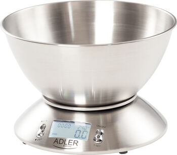 Adler Kitchen scales AD 3134 Maximum weight capacity 5 kg Graduation 1 g