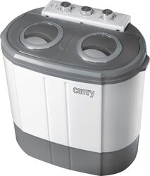 Camry | Washing machine | CR 8052 | Top loading | Washing capacity 3 kg | 1300 RPM | Depth 40 cm | Width 60 cm | White-Grey