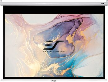 Elite Screens | Manual Series | M92XWH | Diagonal 92 " | 16 9 | Viewable screen width (W) 204 cm | White