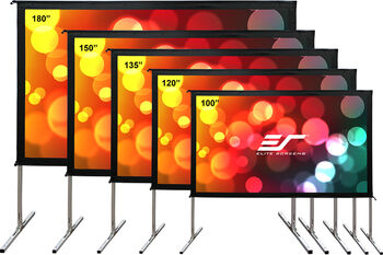 Elite Screens | Yard Master 2 Mobile Outdoor screen WV-Dual | OMS120H2-DUAL | Diagonal 120 " | 16 9 | Viewable screen width (W) 266 cm