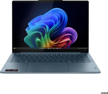 14" Lenovo Yoga Slim 7 AMD Ryzen AI 5 330 (12MB 4.5GHz) 16GB DDR5 512GB SSD AMD Radeon 14AKP10 8M WUXGA OLED 820M Win 11 Home Albastru