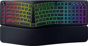 Tastatura Gaming Razer Pro Type Ergo Wireless Split Iluminare RGB Layout US (Negru)