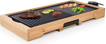 Tristar | Bamboo Grill XL | TG2514B | Table | 2200 W | Black