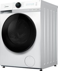 Midea | Washing Machine with Dryer | MF200D80WB/W-HR | Front loading | Washing capacity 8 kg | 1400 RPM | Depth 48 cm | Width 60 cm | Digital | Drying system | Drying capacity 6 kg | Steam f