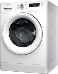 Whirlpool | Washing machine | FFS 7469 W EE | Energy efficiency class A | Front loading | Washing capacity 7 kg | 1400 RPM | Depth 57.5 cm | Width 59.5 cm | Display | LED | White