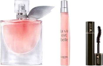 Lancome Set Lancome La Vie Est Belle Femei Eau de Parfum 50 ml + Eau de Parfum 10 ml + Mascara Hypnose Drama 2 ml