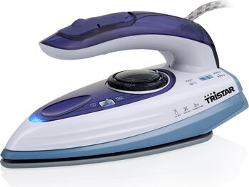 Tristar | Travel Steam Iron | ST-8152 | Steam Iron | 1000 W | Water tank capacity 60 ml | Continuous steam 15 g/min | Blue