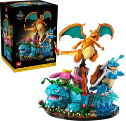 LEGO 72153 Pokémon Venusaur, Charizard Turtle