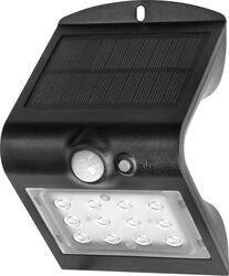 Lampă solară Adviti Siloe AD-SL-6083BLR4 1.5 W senzor de mișcare unghi de detectie 120&deg 190lm IP65 4000K 1200mAh negru
